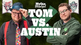 Tom Vasel vs. Austin Harrison: The Mythic Mischief Showdown