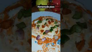 Homemade pizza #trending #youtubeshorts #shorts #homemadefood #pizzarecipe #pizza