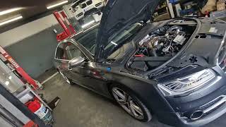 2016 Audi s8 in the workshop today