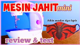 TUTORIAL - cara menggunakan mesin jahit mini portable