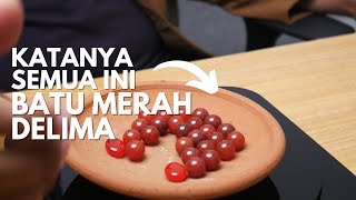 HEBOH Batu Merah Delima Dimahar 2M? Ki Bagus Wijaya Borong 25  Mustika Yang Katanya Merah Delima