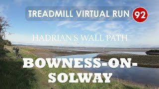 Hadrian's Wall Path 13/13, Bowness-on-Solway, Cumbria | Treadmill Virtual Run 92