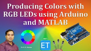 Producing Colors with RGB LEDs using Arduino and MATLAB