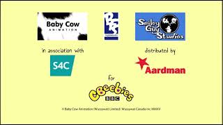 Baby Cow Animation Big Fat Studio Smiley Guy Studios S4C Aardman Animations CBeebies Logo