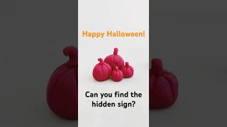 Happy Halloween! Can you find the hidden symbol? #playdoh