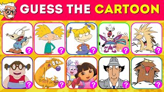 Guess The 90s Cartoon | Guess The Cartoons by Character | Famous Cartoons | Quiz