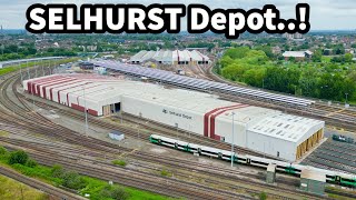 360° AERIAL Views of the HUGE Selhurst Depot in South London!