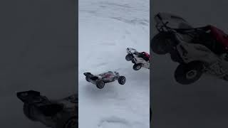 RC Snow Racing and Bashing 👌❄ #rc