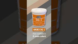 ARDEX DG 1 is now available in 8 new colors! #tiles #homeimprovement