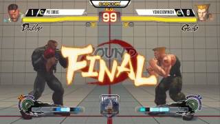 Smug (Dudley) vs Dieminion (Guile) - CEO 2015 USF4