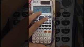 How to convert radian to degree in calculator (Casio)