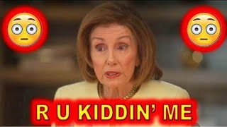 Nancy Pelosi's Brain Just BROKE DuringCNN Interview Tonight...☺️☺️☺️☺️