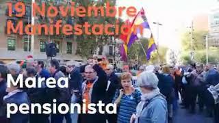 19 Novembre 10h manifestació de Plaça Universitat a Plaça Sant Jaume