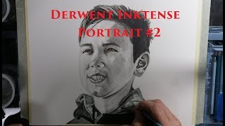 Derwent Inktense Portrait #2