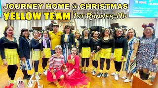 JOURNEY HOME @ CHRISTMAS| CAROLLING CONTEST| YELLOW TEAM| 1ST RUNNER-UP| LSFGC HONG KONG