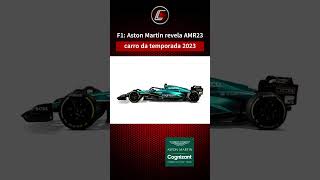 F1: Aston Martin revela AMR23 "agressivo", carro de 2023 com Alonso e Stroll