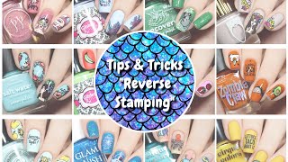 Tips & Tricks: "Reverse Stamping Nails"