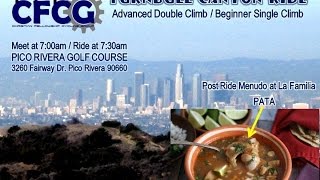 CFCG Turnbull & Menudo Ride   July 16, 2016