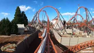 Copperhead Strike (HD 60fps POV On-Ride) at Carowinds