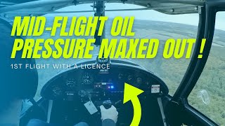 Mid-flight Oil Pressure Maxed Out!