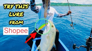 MABISANG PAMAIN SA IBA'T IBANG ISDA | 70 mm / 9 grams SINKING MINNOW | CHEAP LURE FROM SHOPEE