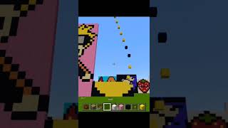 Pac-Man satisfying Minecraft falling sand art (35)