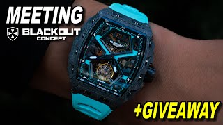 I FLEW To Geneva To Meet Blackout Concept + GIVEAWAY