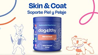 Skin & Coat de Dogelthy: El Secreto para una Piel y Pelaje Saludables en Tu Peludo 🐶✨