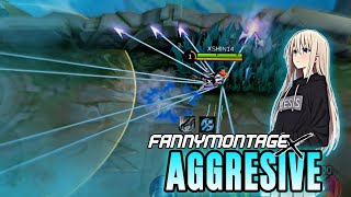 FANNY BUFF!! AGGRESIVE X SATISFYNG MOMENTS FANNY MONTAGE NEW PATCH 😱⚡ MLBB