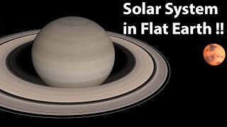 Solar System in Flat Earth