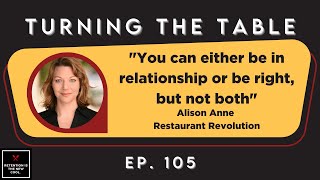 105: Turning the Table | Alison Anne Speaks About The Leadership Gap (Leadership Improvement)