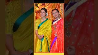 Rani Mukherjee and Kajol Devgan in Durga Puja #shorts #youtubeshorts