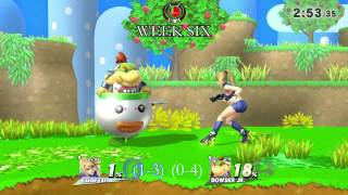 Zero Suit Samus Vs Bowser Jr