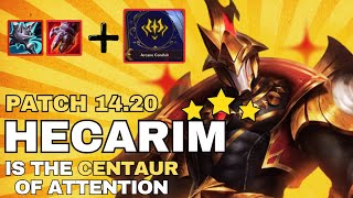 🐎OP Silvermere 3-star Hecarim ain't horsin' around ft Arcana Multistrikers - TFT Gameplay