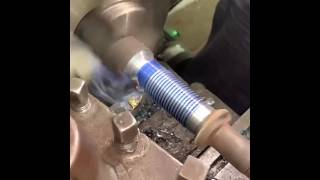 Machinist showing his skills while Restoring of a wheel Bolt with Amazing Technique