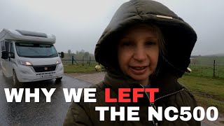 Why we LEFT the NC500 | (Not quite) NC500 pt 7 | Heading Home | Motorhome | Vanlife | Scotland