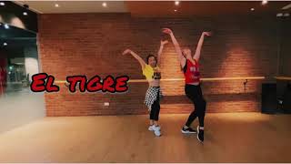 El Tigre by Martin Mitchel , Oscar & Alain Master ~~ Zumba with Katie Moves Taipei