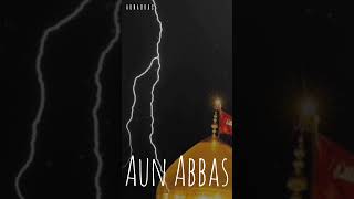 Nohay | نوحہ | #aunabbas #nohay #shots 🙏🏻💯