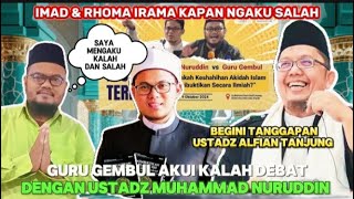 🔴VIRAL.!! USTADZ ALFIAN TANJUNG TENTANG DEBAT GURU GEMBUL DAN UST NURUDDIN. IMAD DAN RHOMA KAPAN.?