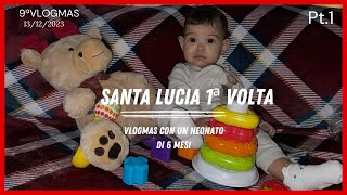 VLOGMAS #9 PRIMA SANTA LUCIA PER IL MIO BIMBO 13 Dicembre 2023 #santalucia #vlogmas #natale2023