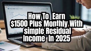 Is, American Bill Money, Residual Income, the Key to Achieving Financial Freedom in 2025 and Beyond