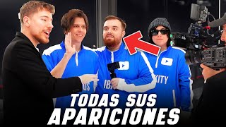 TODAS LAS VECES QUE IBAI APARECE EN EL VIDEO DE MRBEAST✅ ¿Las viste todas?