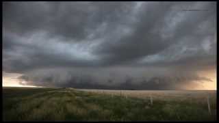 Shelf cloud, Hayden, NM, time lapse