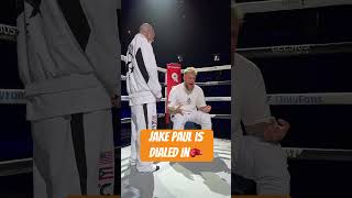 Jake Paul manifesting the knockout🥊 #jakepaul #ryanbourland #boxing