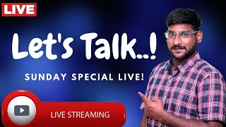 Sunday's Special Live! Let's talk - Kowshik Maridi , Nagendra , Siva Parimi , Rajashekar