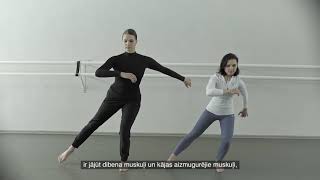 Kā nostādīt un sagatavot ķermeni dejošanai (Exercises to Warm-up Body Before Dancing)