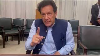 IMRAN KHAN PTI CHAIRMAN MESSAGE FOR NATION AND WAITING FOR LEAVING LAHORE