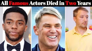 All Hollywood Actors and Personalities Passed Away Recently (Compilation)