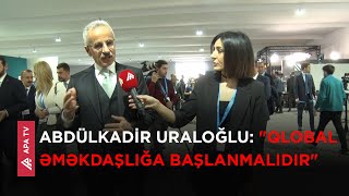 Türkiyənin nəqliyyat və infrastruktur naziri APA TV-nin sualını cavablandırdı - APA TV