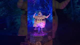 The Nightmare Before Christmas Light Show Clown #nightmarebeforechristmas